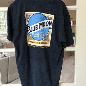Blue Moon Logo T Shirt